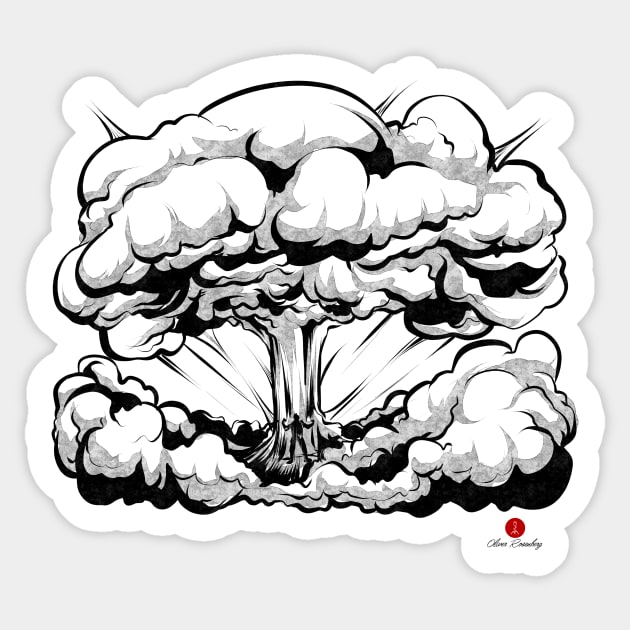 Explosive Inside | Unleash your Inner Strength Sticker by OliRosenberg